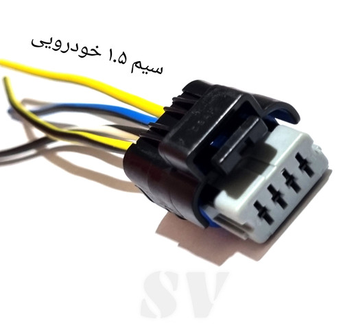 سوکت چهار فیش سوزنی سنسور مپ ۲۰۶ لحیمی